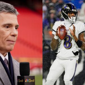 Mike Florio and Lamar Jackson