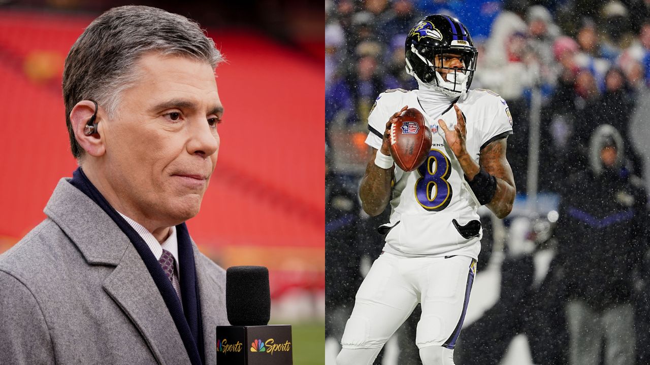 Mike Florio and Lamar Jackson