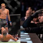 Tony Ferguson (L), Khabib Nurmagomedov (R)