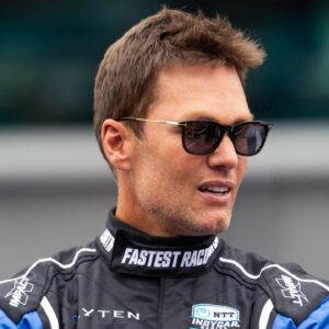 Tom Brady in attendance during the 109th Running of the Indianapolis 500 at Indianapolis Motor Speedway.