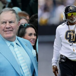 Bill Belichick and Deion Sanders