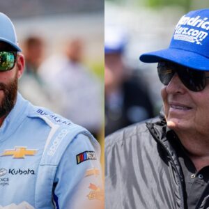 Ross Chastain and Rick Hendrick