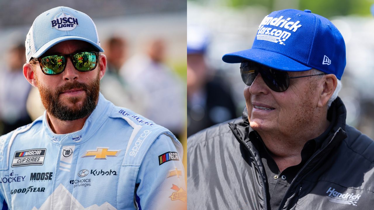 Ross Chastain and Rick Hendrick