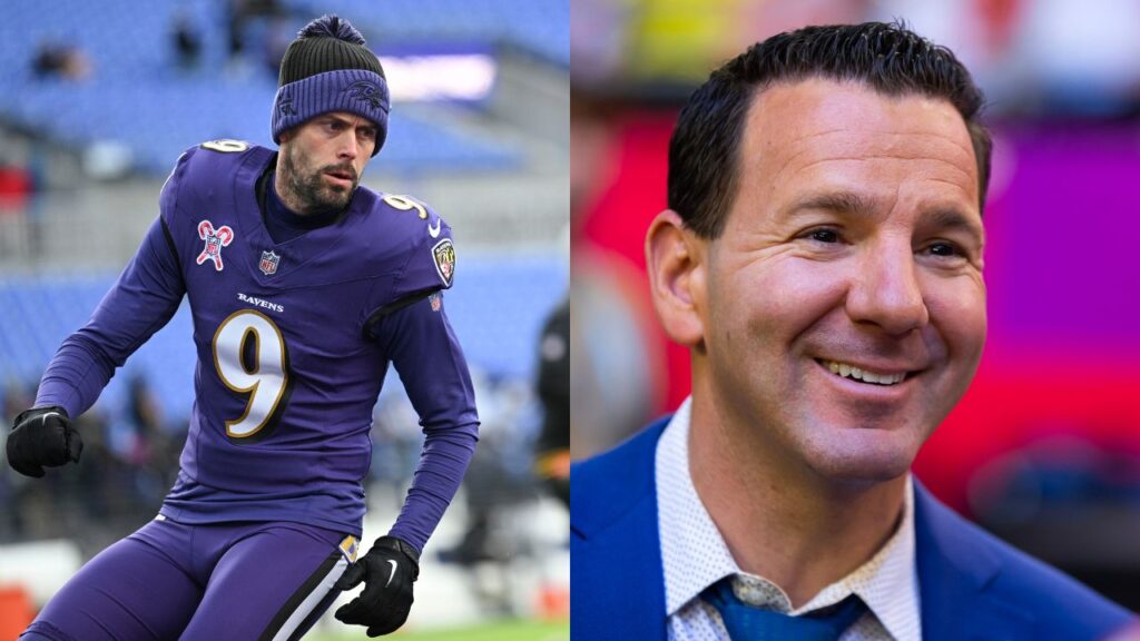 Justin Tucker and Ian Rapoport