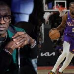 Shannon Sharpe (L), Kevin Durant (R)