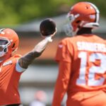 Dillon Gabriel and Shedeur Sanders