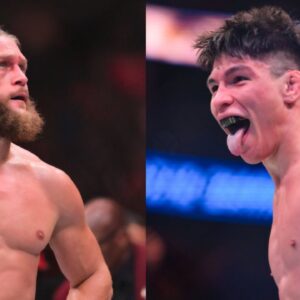 Rafael Fiziev (L), Ignacio Bahamondes (R)