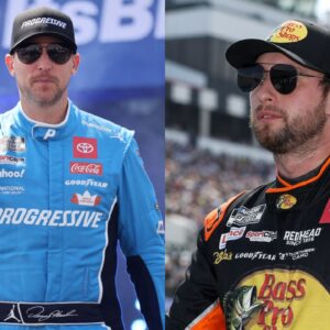 Denny Hamlin and Chase Briscoe