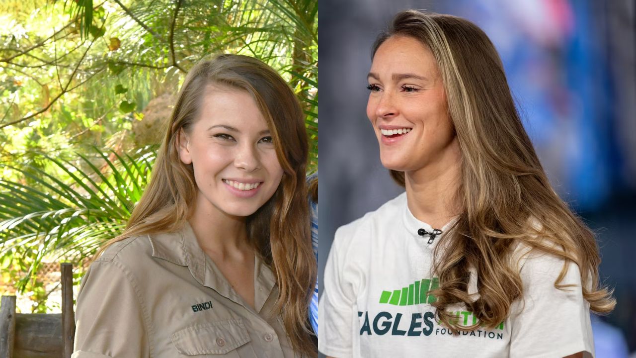 Bindi Irwin and Kylie Kelce