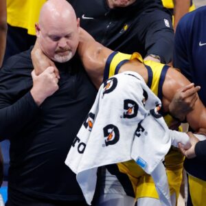 Tyrese Haliburton exits Game 7 with Achilles tear