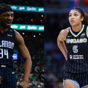 Wendell Carter Jr. (L), Angel Reese (R)