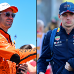 Daniel Suarez (L) and Max Verstappen (R)