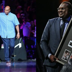 Charles Barkley (L), Zach Randolph (R)