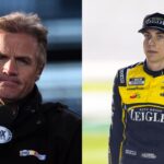 Kenny Wallace and Carson Hocevar