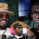 Cam Newton, Julio Jones, Shannon Sharpe