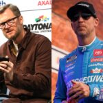 Dale Earnhardt Jr. and Denny Hamlin