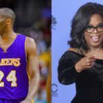 Kobe Bryant (L) and Oprah Winfrey (R)