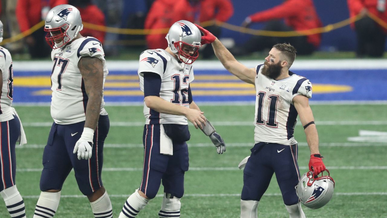 Tom Brady and Julian Edelman