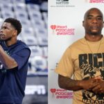 Anthony Edwards (L), Charlamagne Tha God (R)