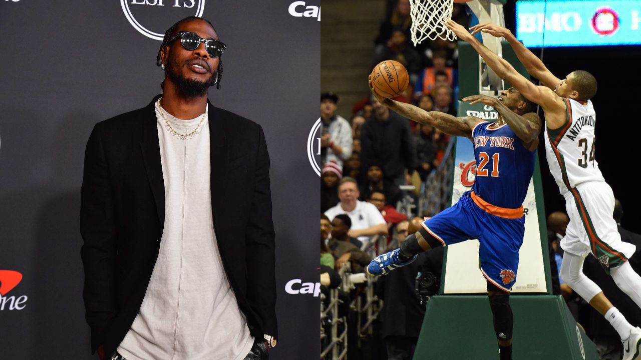 Iman Shumpert, Iman Shumpert and Giannis Antetokounmpo