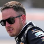 NASCAR Cup Series driver Alex Bowman (48) waits for the start during the Goodyear 400 at Darlington Raceway.