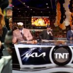 Rachel Nichols (L) and Inside the NBA on TNT (R)