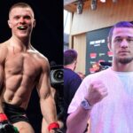 Paul Hughes (L), Usman Nurmagomedov (R)