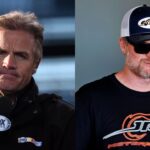 Kenny Wallace and Dale Earnhardt Jr.