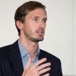 NASCAR Senior Vice President of Strategy and Innovation Ben Kennedy talks about the sport during an interview at NASCAR Headquarters in Daytona Beach, Tuesday, Feb.15, 2022.