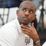 Chris Paul looking contemplative