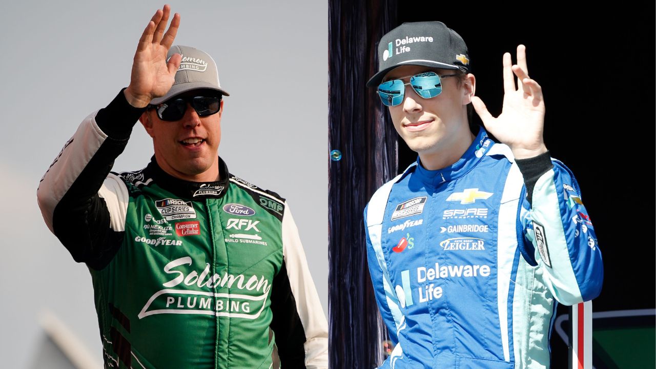 Brad Keselowski and Carson Hocevar