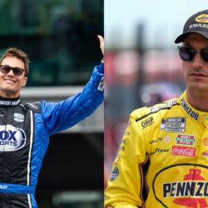 Tom Brady and Joey Logano