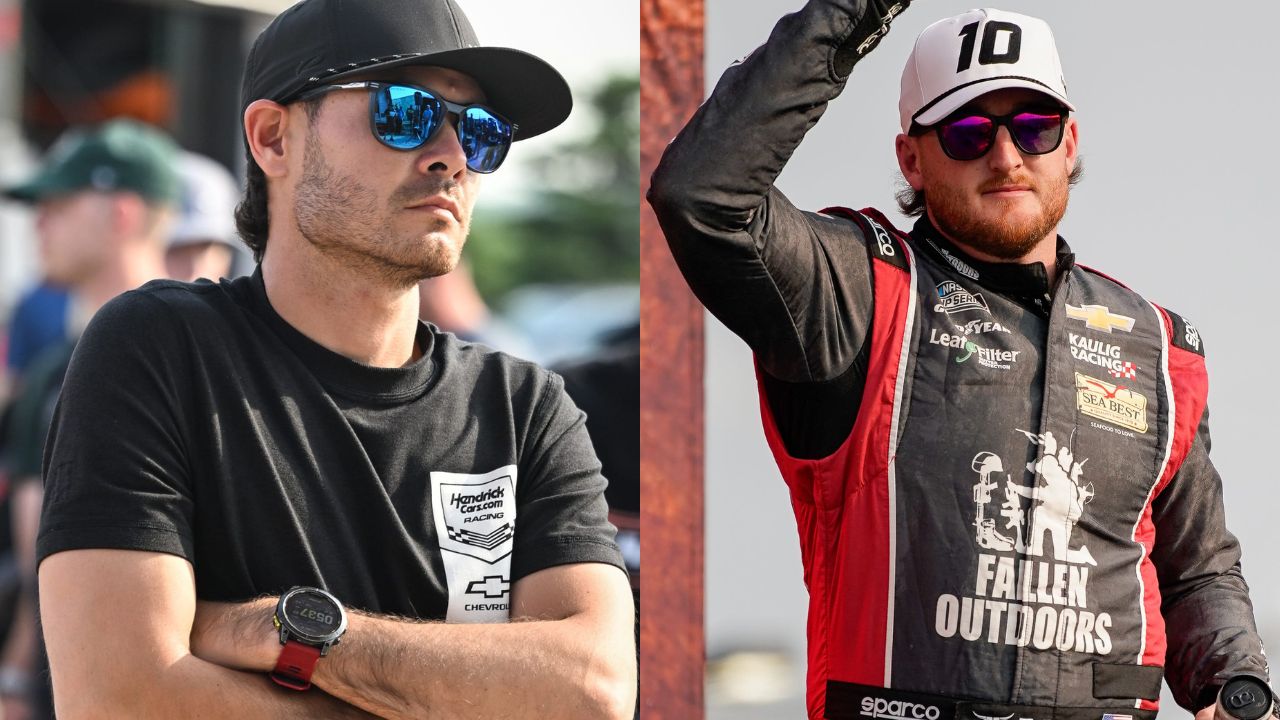 Kyle Larson and Ty Dillon