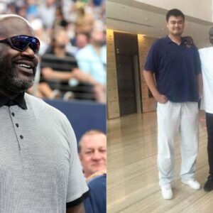 (L) Shaquille O'Neal (R) Yao Ming, Shaquille O'Neal, Kevin Hart