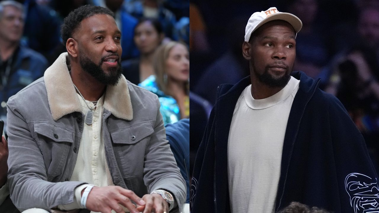 (L) Tracy McGrady (R) Kevin Durant