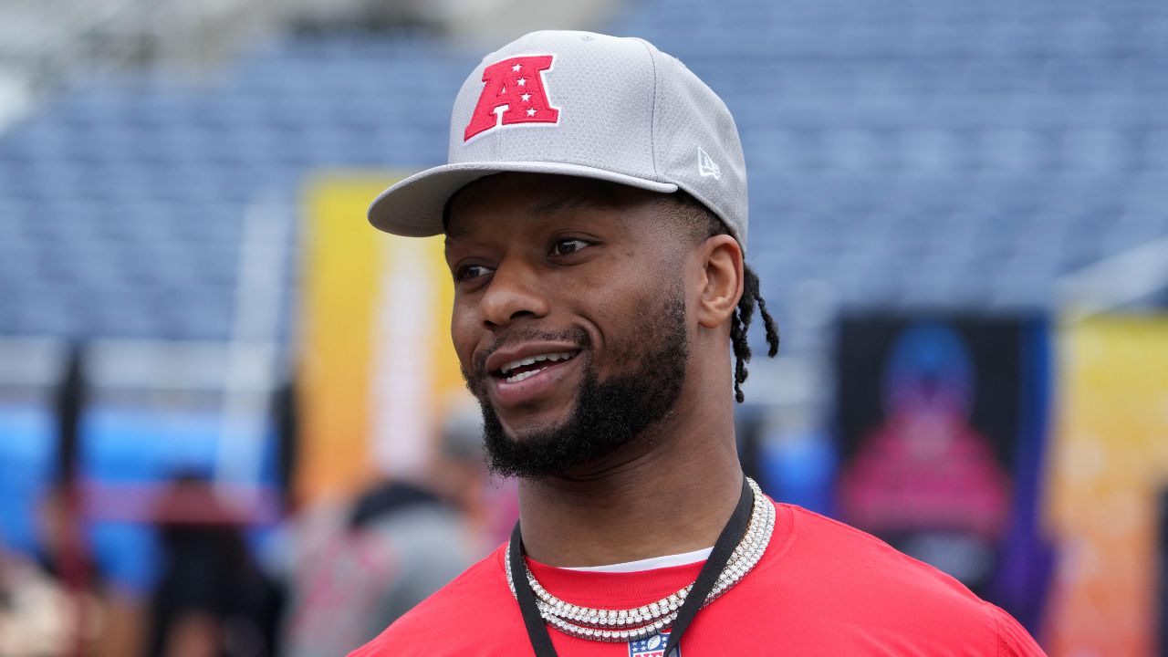 Houston Texans running back Joe Mixon (28) during AFC Practice for the Pro Bowl Games at Camping World Stadium.