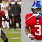 Tom Brady and Russell Wilson