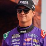 NASCAR Cup Series driver Zane Smith is introduced before the Cracker Barrel 400 at Nashville Superspeedway in Lebanon, Tenn., Sunday, June 1, 2025.