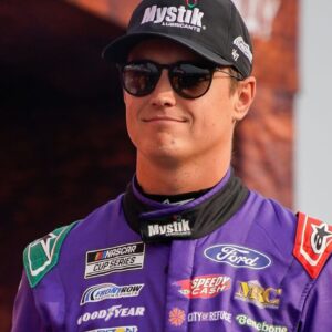 NASCAR Cup Series driver Zane Smith is introduced before the Cracker Barrel 400 at Nashville Superspeedway in Lebanon, Tenn., Sunday, June 1, 2025.