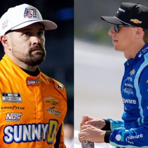Ricky Stenhouse Jr. and Carson Hocevar