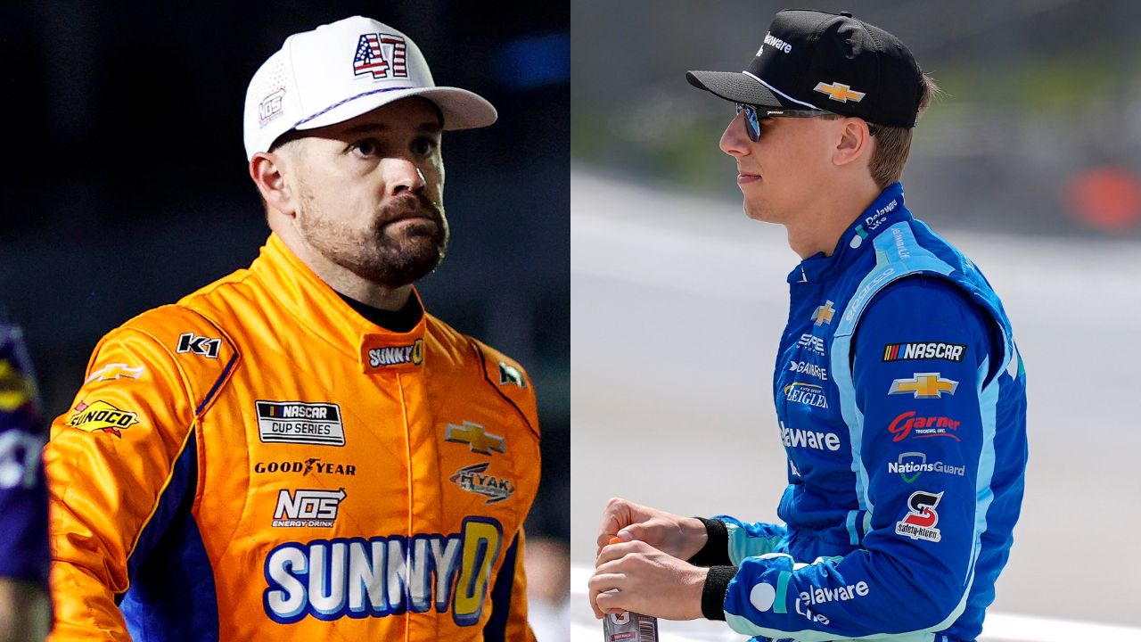 Ricky Stenhouse Jr. and Carson Hocevar