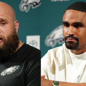 Lane Johnson, Jalen Hurts