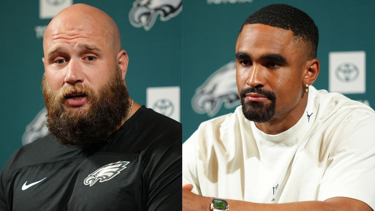 Lane Johnson, Jalen Hurts