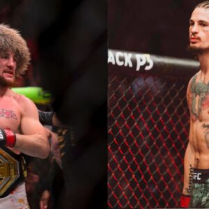 Merab Dvalishvili (L), Sean O'Malley (R)