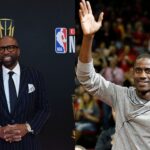 Kenny Smith (L), Vernon Maxwell (R)