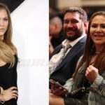 Ronda Rousey (L), Cris Cyborg (R)