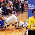 Kevin Durant (L) and Tyrese Haliburton (R)