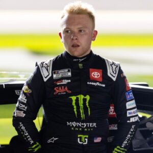 NASCAR Cup Series driver Ty Gibbs (54) during qualifying for the Daytona 500 at Daytona International Speedway.