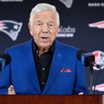 New England Patriots owner Robert Kraft discusses the teamís recent free agent additions with the media at Gillette Stadium.