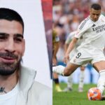 Ilia Topuria (L), Kylian Mbappe (R)